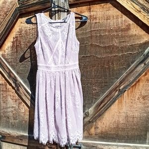 Lilac lace dress by Lily Rose